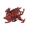 Edge Sculpture Fiery Red Dragon Statue Figurine 8.35"