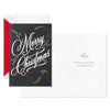 Hallmark Elegant Script Boxed Christmas Cards, Pack of 10