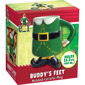 Elf The Movie Buddy Feet Molded Mug