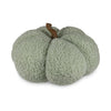 Hallmark Sage Green Plush Fabric Pumpkin Fall Decoration