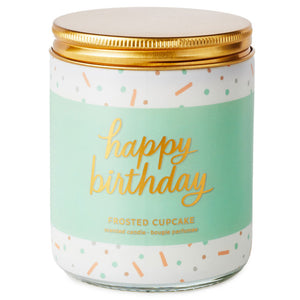 Hallmark Happy Birthday Scented Single-Wick Jar Candle, 7 oz.