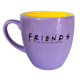 Friends Yellow Frame Sculpted Ceramic Mug 22 Oz.