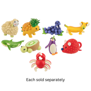 Fruit Vegetable Animal Figurine 4"