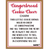 Gingerbread Cookie Cheer Charm