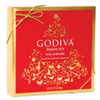 Godiva Assorted Chocolates 3.8 Oz. Holiday Gold Tree Red Box