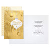 Hallmark Elegant Gold Foil Ornaments Boxed Christmas Cards, Pack of 16