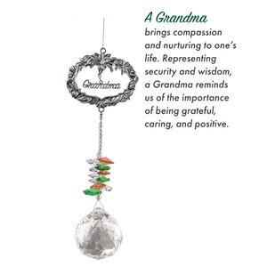 Grandma Wishing Thread Eternity Crystal Ball Prism Rainbow Maker