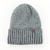 Gray Mens Knit Hat