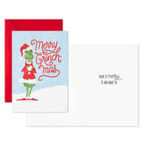 Hallmark Dr. Seuss's How the Grinch Stole Christmas!™ Merry Grinch-mas Boxed Christmas Cards, Pack of 16