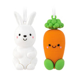 Hallmark Better Together Bunny and Carrot Magnetic Hallmark Ornaments, Set of 2