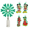 Hallmark Mini Disney Mickey Mouse and Friends Hallmark Tree Topper and Ornaments, Set of 5