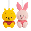 Hallmark Better Together Disney Winnie the Pooh and Piglet Magnetic Hallmark Ornaments, Set of 2