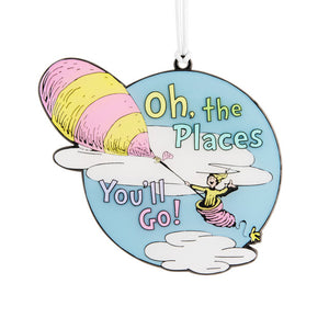 Hallmark Dr. Seuss Oh, the Places You'll Go! Metal Hallmark Ornament