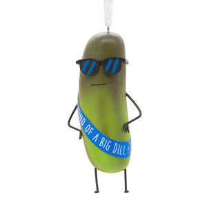 Hallmark Kind of a Big Dill Pickle Hallmark Ornament