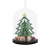 Hallmark Signature Christmas Tree Cloche Glass and Paper Hallmark Ornament