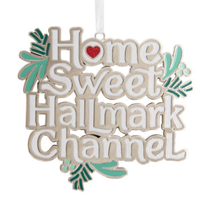 Hallmark Home Sweet Hallmark Channel Metal Hallmark Ornament