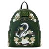 Loungefly Harry Potter Slytherin House Floral Tattoo Mini Backpack