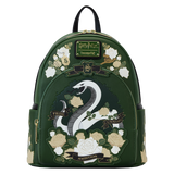 Loungefly Harry Potter Slytherin House Floral Tattoo Mini Backpack