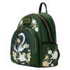 Loungefly Harry Potter Slytherin House Floral Tattoo Mini Backpack