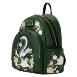 Loungefly Harry Potter Slytherin House Floral Tattoo Mini Backpack