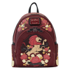 Loungefly Harry Potter Gryffindor House Floral Tattoo Mini Backpack