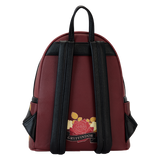 Loungefly Harry Potter Gryffindor House Floral Tattoo Mini Backpack