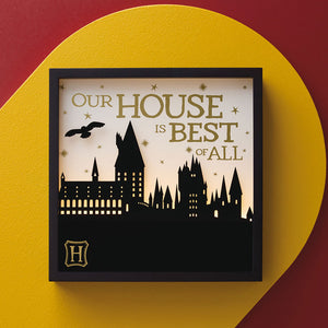 Hallmark Harry Potter™ Hogwarts™ Lighted Shadow Box Wall Decor, 10.5"