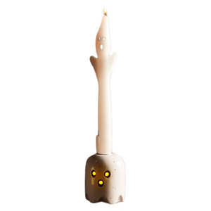 Halloween Spooky Ghost Figural Taper Candle