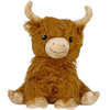 Henry the Highland Cow Microwavable and Coolable Warm Pals Stuffed Animal Plush with Lavender Scent