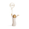 Willow Tree Here's to You 2024 Girl With Balloon Figurine, 6"