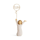 Willow Tree Here's to You 2024 Girl With Balloon Figurine, 6"