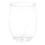 Hallmark Charmers Plastic Stemless Contour Glass, 19.5 oz.