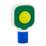 Hallmark Charmers Pickleball Paddle and Ball Silicone Charm, 2" H