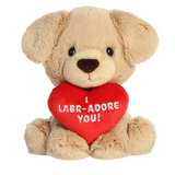 I Labr-Adore You 9" Stuffed Animal Puppy Plush