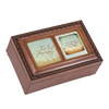 In Memory Woodgrain Petite Music Box