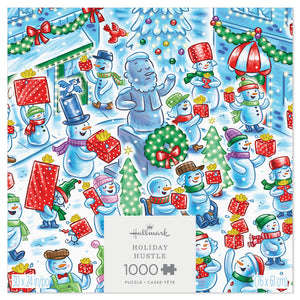 Hallmark Holiday Hustle 1000-Piece Jigsaw Puzzle