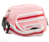 Light Pink Katydid Fanny Pack Belt Bag with Striped Strap