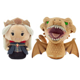 Hallmark itty bittys® House of the Dragon™ Rhaenyra™ and Syrax™ Plush, Set of 2