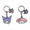 Sanrio Kuromi & My Melody Bestie Enamel Keychains Set of 2