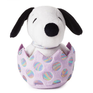 Hallmark Peanuts® Zip-Along Snoopy in Egg Plush Toy