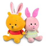 Hallmark Better Together Disney Winnie the Pooh and Piglet Easter Magnetic Plush Pair, 5.5"