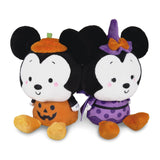 Hallmark Better Together Disney Mickey Mouse and Minnie Mouse Halloween Magnetic Plush Pair