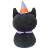 Hallmark Zip-Along Black Cat Halloween Plush Toy