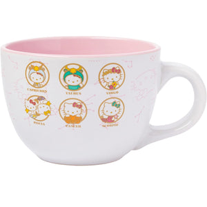 Sanrio Hello Kitty Zodiac Ceramic Soup Mug, 24 Ounces