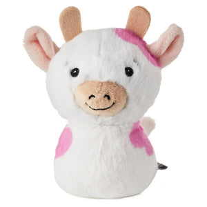 Hallmark Strawberry Cow Zip-Along Plush Toy