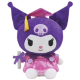 Kuromi Graduation Cap and Gown 9" Stuffed Plush