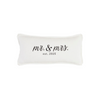 Lumbar Mr. & Mrs. 2025 Pillow