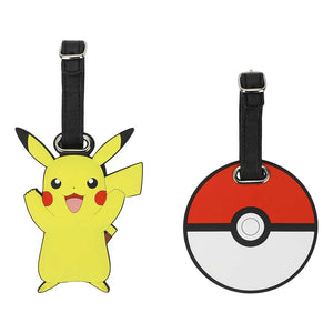 Pokemon Pikachu & Pokeball Luggage Tags Set of 2