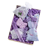 Lavender Sweet Dreams Gift Set with Eye Pillow, Sachet, Bath Salt, and Butterfly Soap