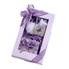 Lavender Treatment Gift Set Includes Bar Soap, Candle and Fragrant Sachet